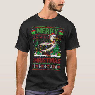 T-shirt Albatross Bird   Xmas Lights Ugly Albatross Christ
