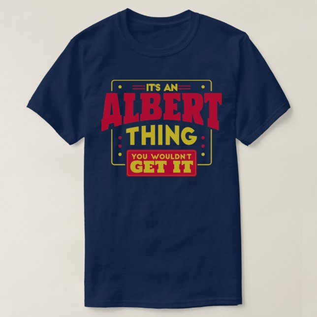 T-shirt Albert (Design devant)