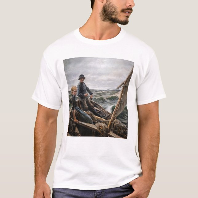 T-shirt Albert Edelfeel - En mer (Devant)