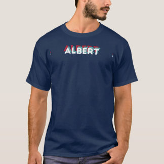 T-shirt Albert Nom Drôle Nom Albert Thème Des Années 80