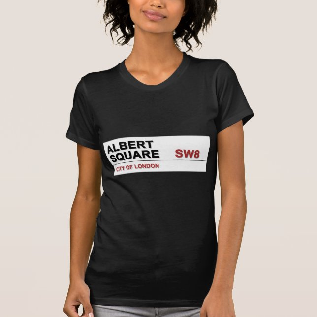 T-shirt Albert Square Londres (Devant)