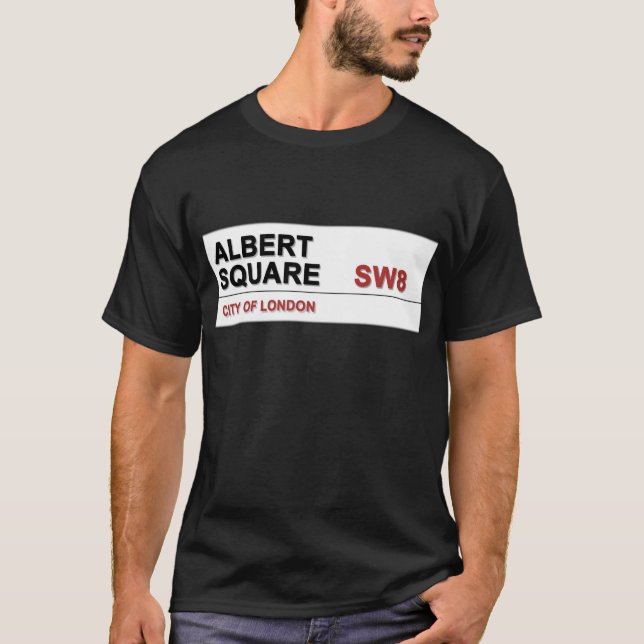 T-shirt Albert Square Londres (Devant)