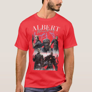T-shirt Albert Wesker Collage Resident Evil Poster Video G