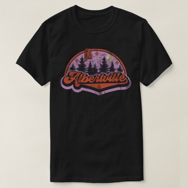 T-shirt Albertville, Alabama (Design devant)