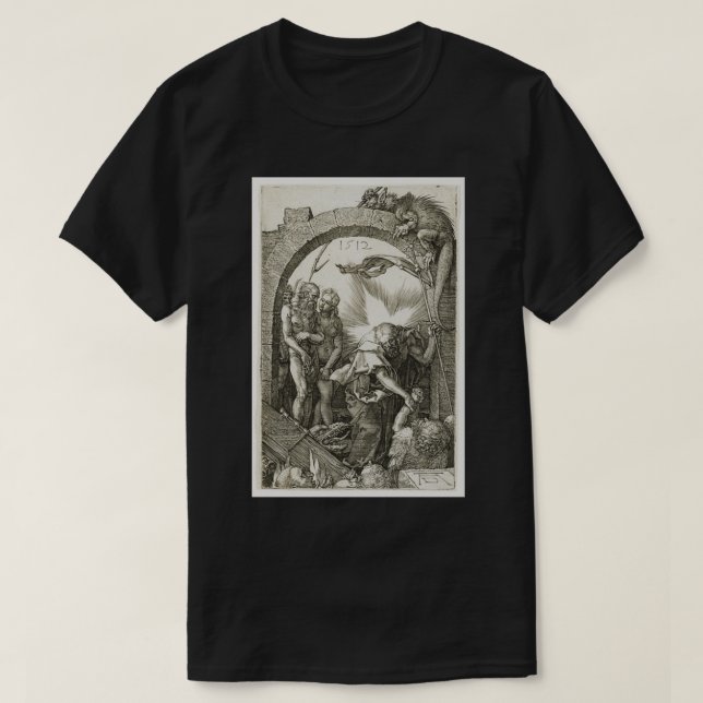 T-shirt Albrecht Drer Christ dans Limbo 1512 (Design devant)
