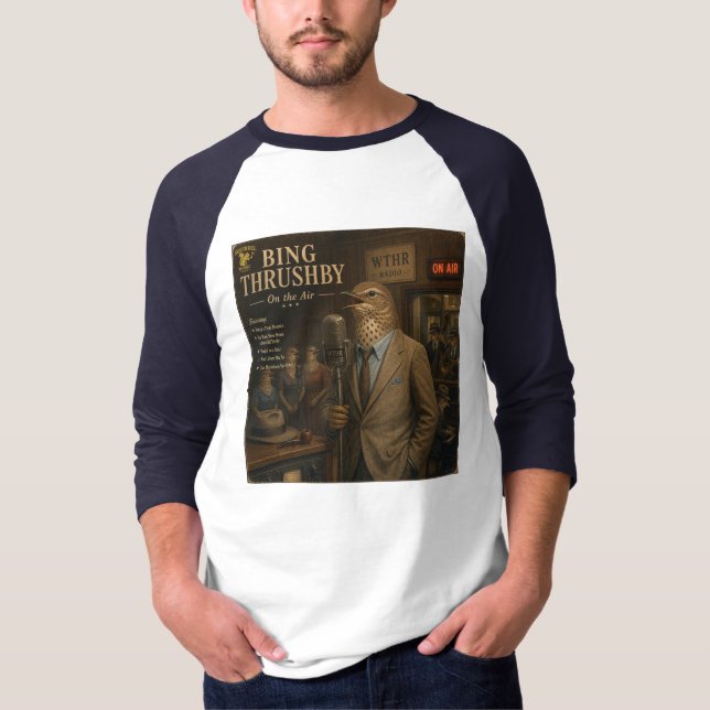 T-shirt Album Bing Thrushby : une parodie (Devant)