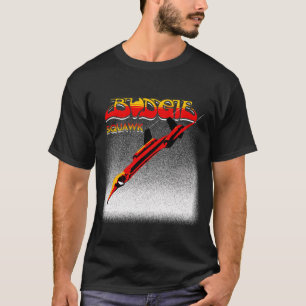 T-shirt Album Budgie Band Squawk v2