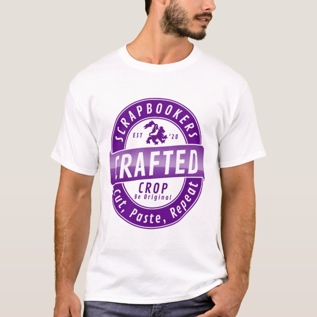 T-shirt Album de découpage (Devant)