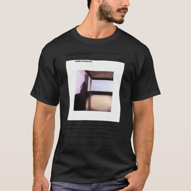 T-shirt Album de Dire Straits (Devant)