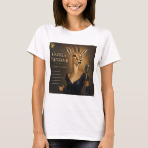 T-shirt Album Gazella Fitzgerald : une parodie