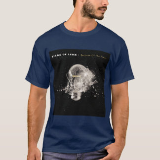 T-shirt Album Kings Of Leon Because Ofheimes Musique vinta