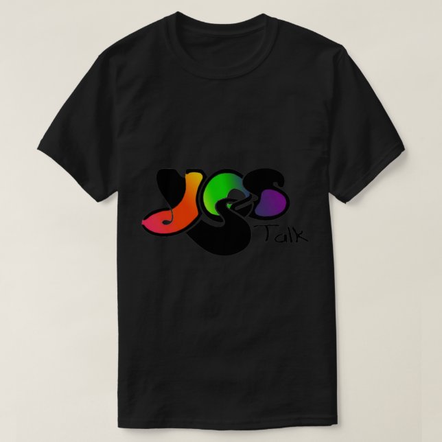 T-shirt album logo best selling yes progressive rock band  (Design devant)