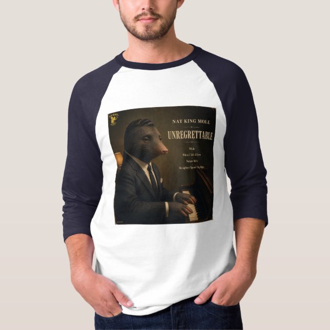 T-shirt Album Nat King Mole : une parodie (Devant)