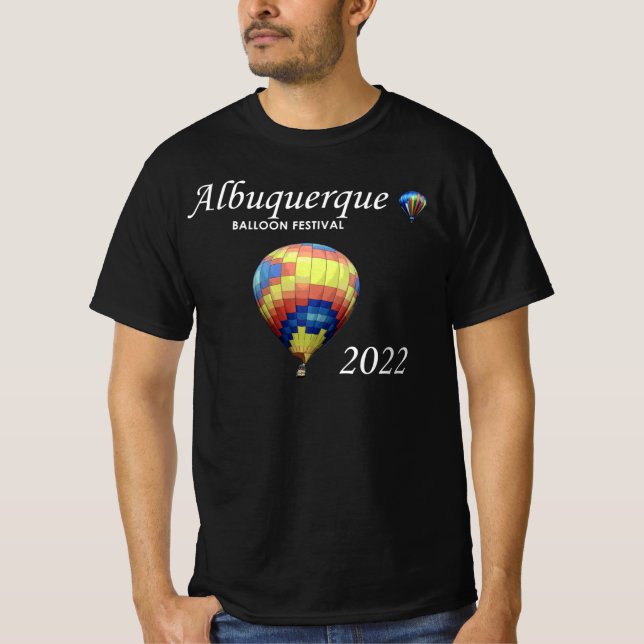 T-shirt Albuquerque Balloon Festival 2022 Nouveau-Mexique  (Devant)