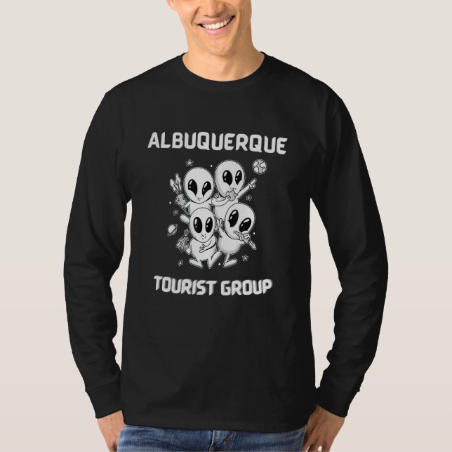 T-shirt Albuquerque Native Pride Alien Funny State Tourist (Devant)
