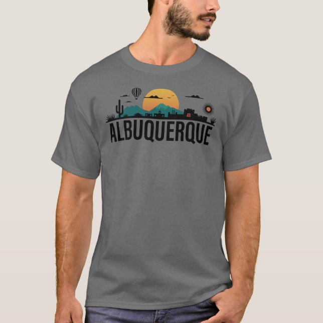 T-shirt Albuquerque Nouveau-Mexique (Devant)
