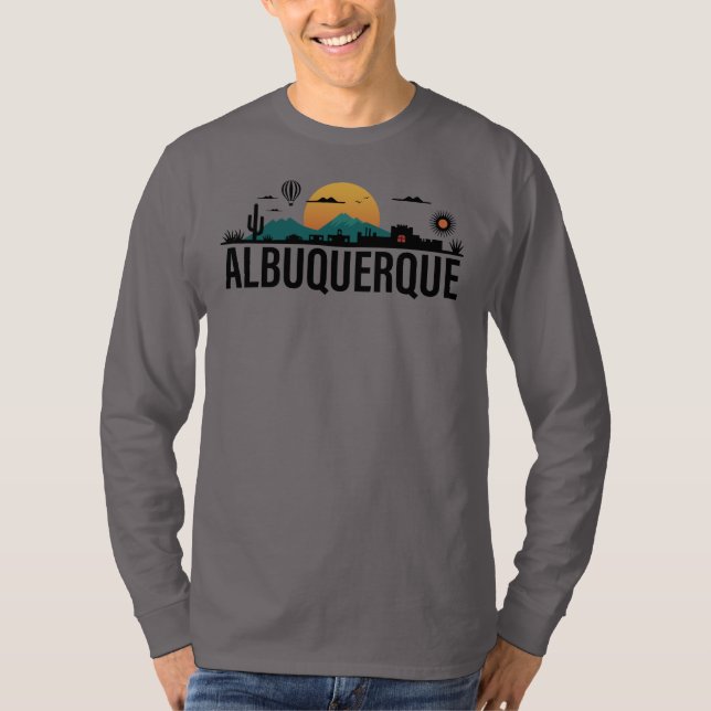 T-shirt Albuquerque Nouveau-Mexique (Devant)