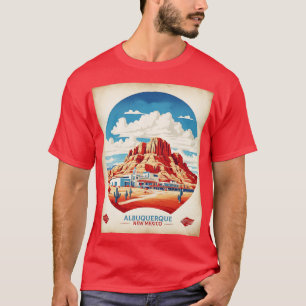T-shirt Albuquerque Nouveau-Mexique États-Unis d'Amérique 