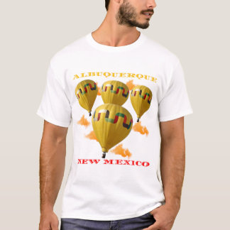 T-shirt Albuquerque Nouveau-Mexique Hot Air Balloon Fiesta
