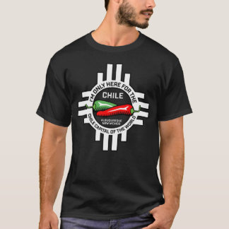 T-shirt Albuquerque Nouveau-Mexique Rouge Vert Chili Capit