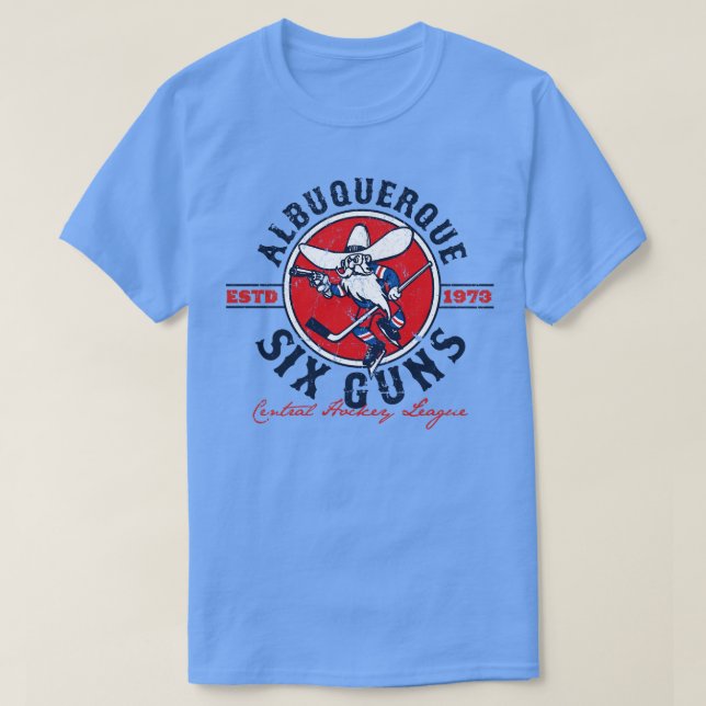 T-shirt Albuquerque Six Guns (Design devant)