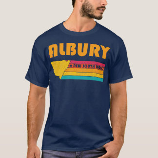 T-shirt Albury Nouvelle-Galles du Sud Souvenir Vintage