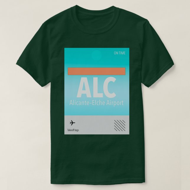 T-shirt ALC AlicanteElche (Design devant)