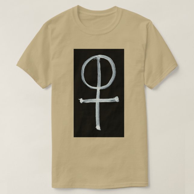 T-shirt Alchemical Symbols Corpuscle Inverted (Design devant)