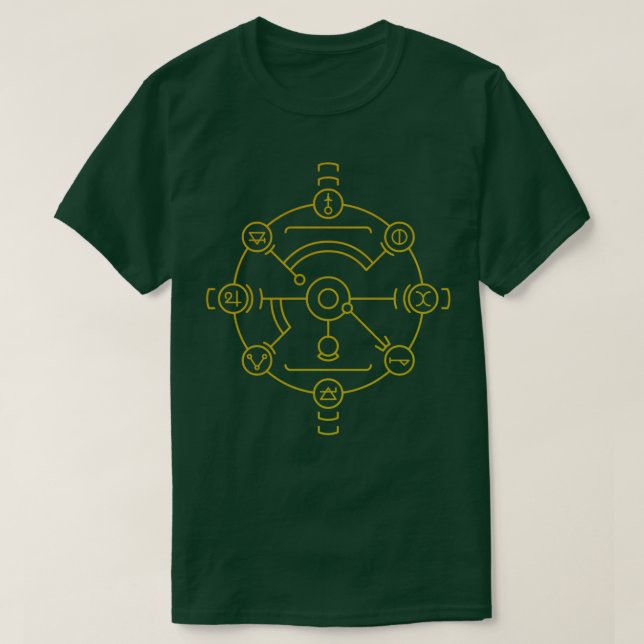 T-shirt Alchemy Sigil (Design devant)