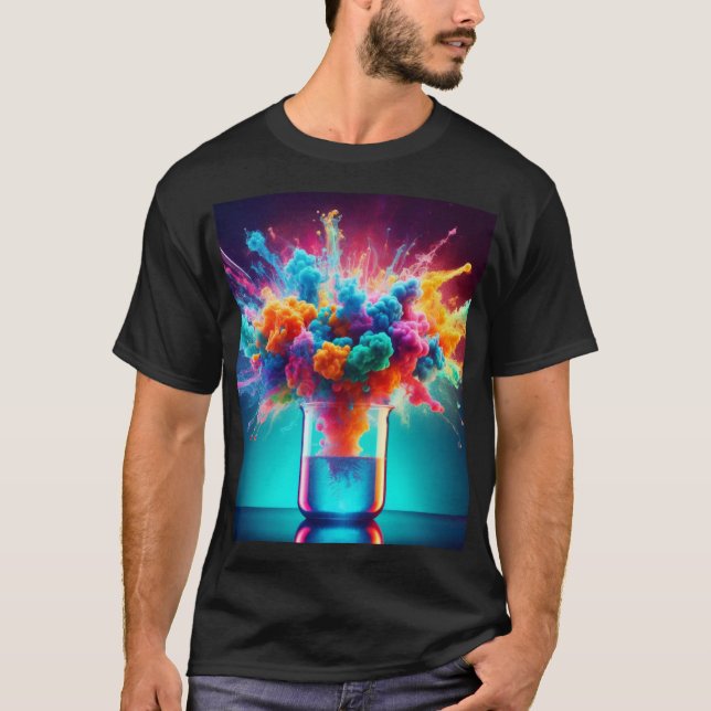 T-shirt Alchimie chromatique (Devant)