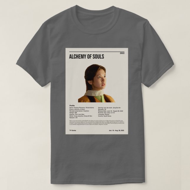 T-shirt Alchimie des âmes 2022 kdrama 8 (Design devant)