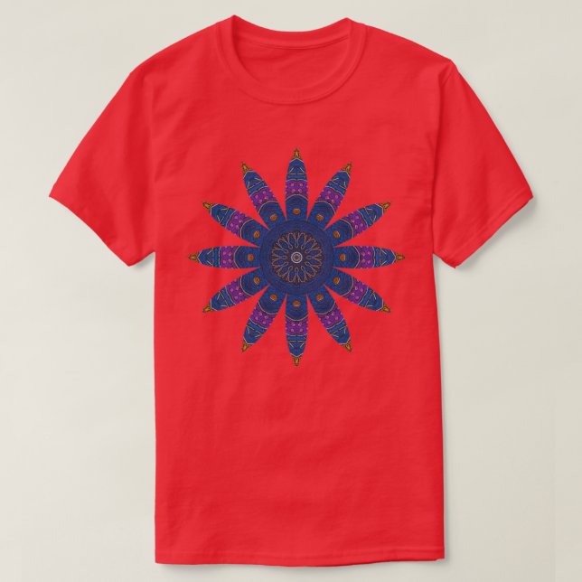 T-shirt Alchimie des grandes fleurs (Design devant)