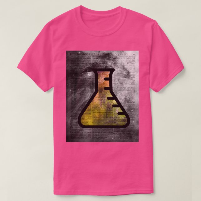 T-shirt Alchimie faciale magique sur l'art du dictionnaire (Design devant)