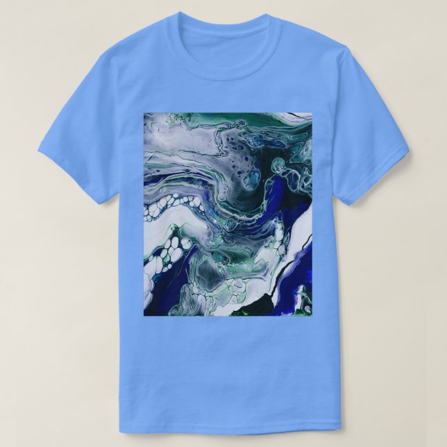 T-shirt Alchimiste bleu (Design devant)