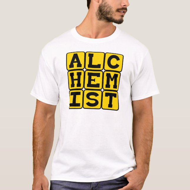 T-shirt Alchimiste, Changement de Propriétés Physiques (Devant)