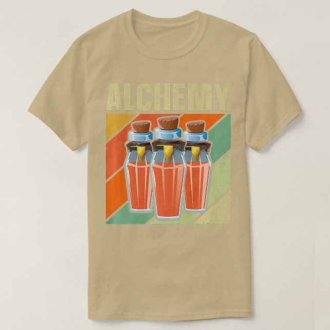T-shirt Alchimiste chimiste de potion alchimiste (Design devant)