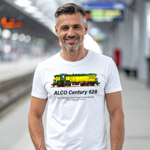 T-shirt Alco C-628 aka Alco Century 628 Diesel Locomotive