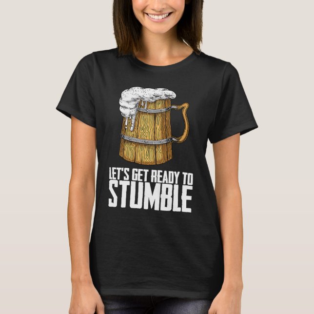 T-shirt Alcool  Bière  Bières  9 (Devant)