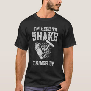 T-shirt Alcool Boire Mixologie Bartending Mixologue