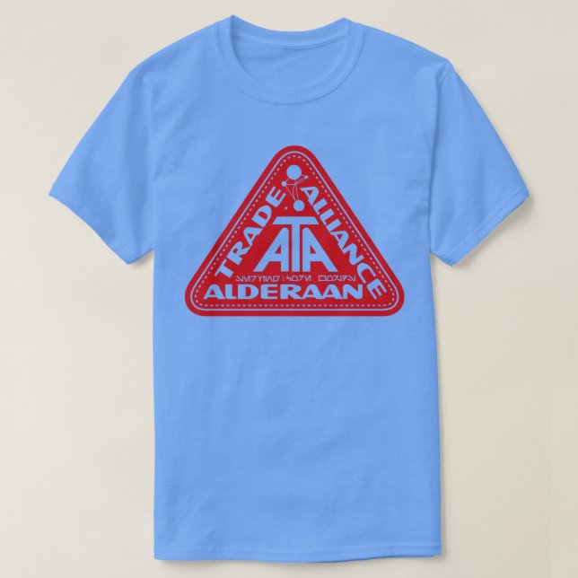 T-shirt Alderaan Trade Alliance (Design devant)