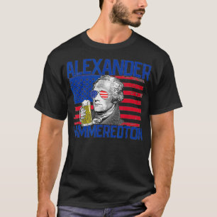 T-shirt Aleander Hammeredton 4 juillet Aleander Hamilton