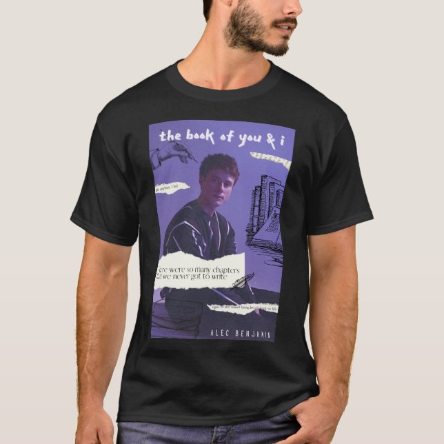 T-shirt Alec Benjamin Le Livre De Toi Et Moi (Devant)