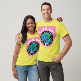 T-shirt Alerte Lollipop Earth Déclaration sur le changemen