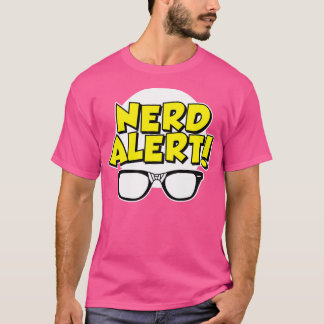 T-shirt Alerte nerd
