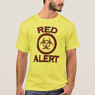 T-shirt Alerte rouge