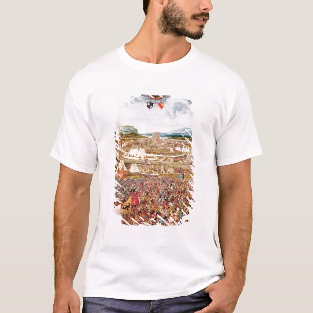 T-shirt Alesia a assiégé par Jules César (Devant)
