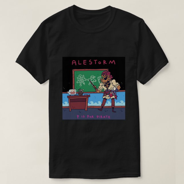 T-shirt Alestorm Band - Légende (Design devant)