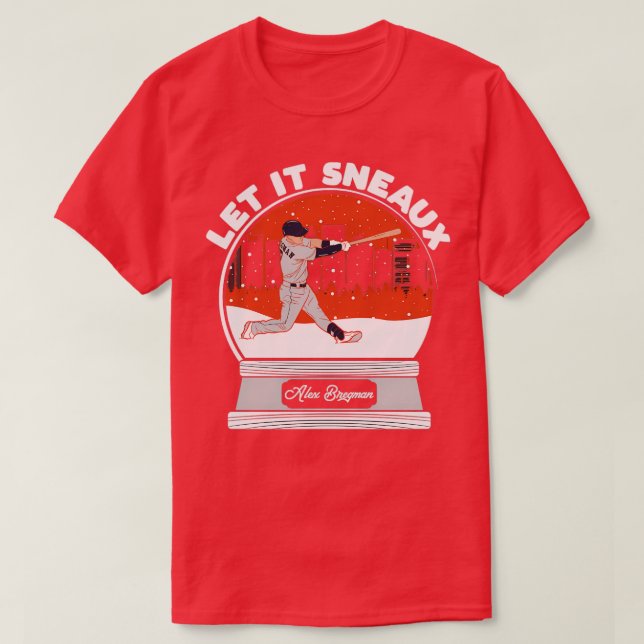 T-shirt Alex Bregman Laisse Ça Sneaux (Design devant)