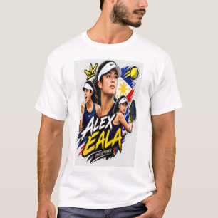 T-shirt Alex Eala Championne de Tennis Inspire le Tennis P