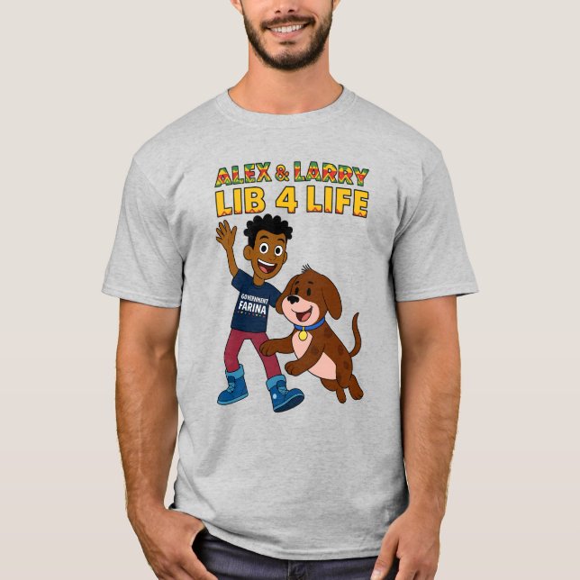 T-shirt Alex et Larry (Devant)